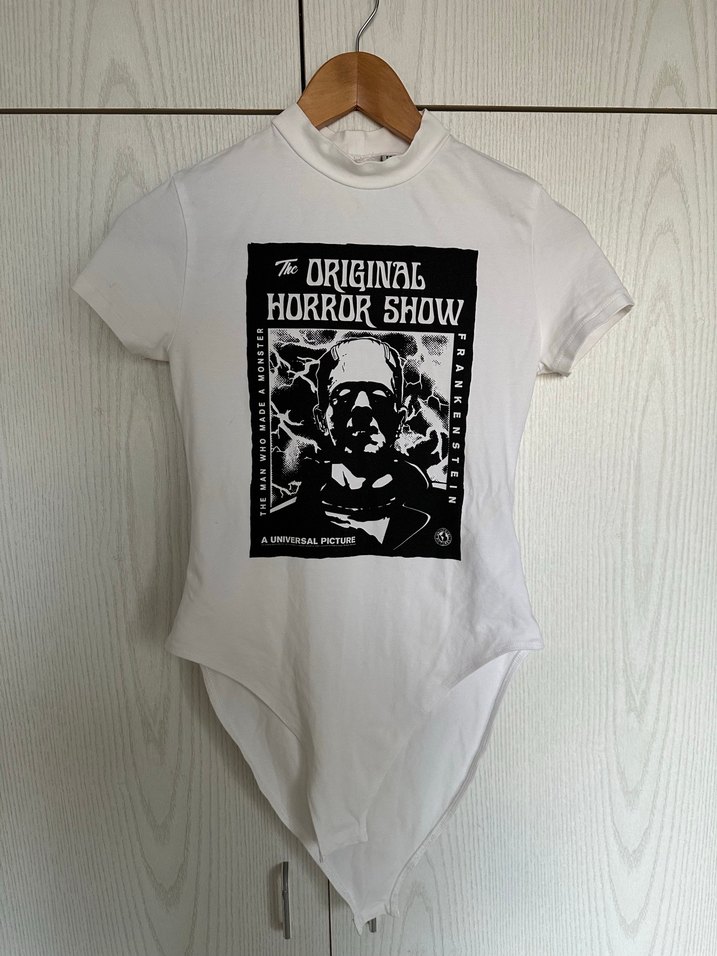 Sırt dekolteli zıbın/bodysuit - Görsel 2