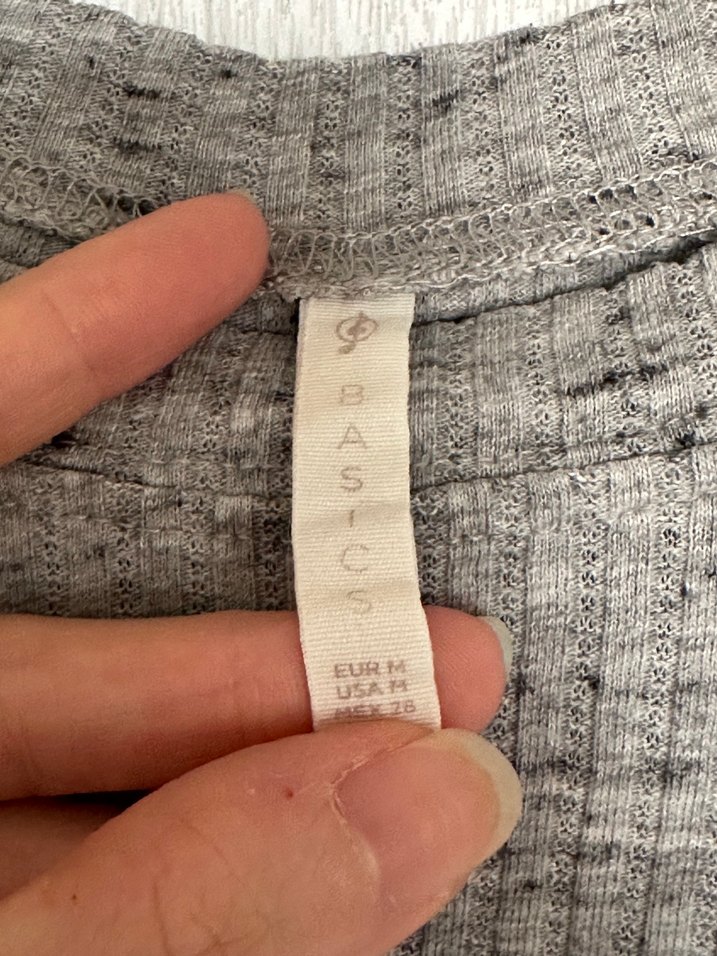 Gri Triko Kadın Uzun Kollu - Görsel 3