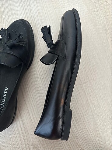 Oxford loafer ayakkabı