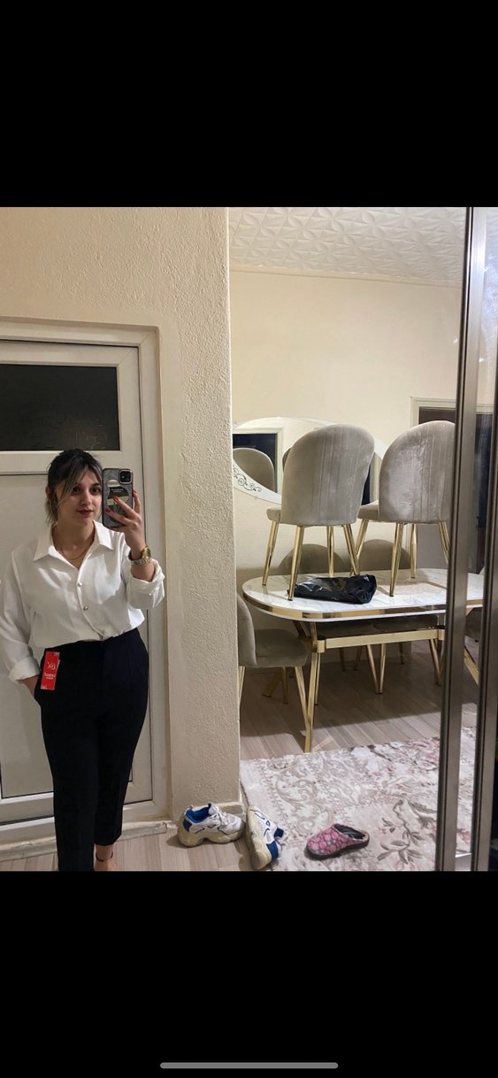 Beyaz Pamuklu Uzun Kollu Ofis Gömleği - Görsel 3