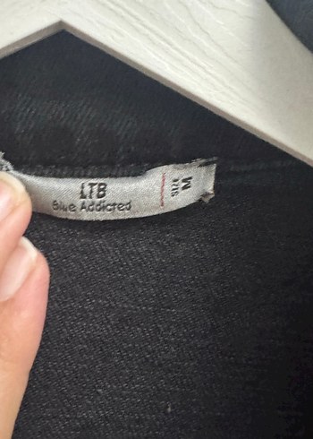 Siyah Düğmeli erkek Kot Ceket - Görsel 5