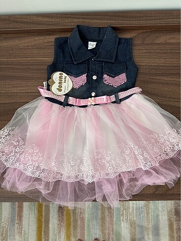 #Tütülü elbise (86cm-18M)