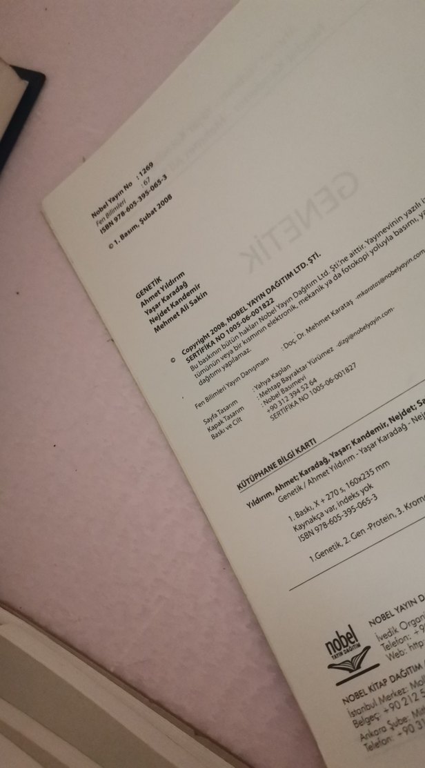Genetik Üniversite Ders Kitabı - Görsel 2
