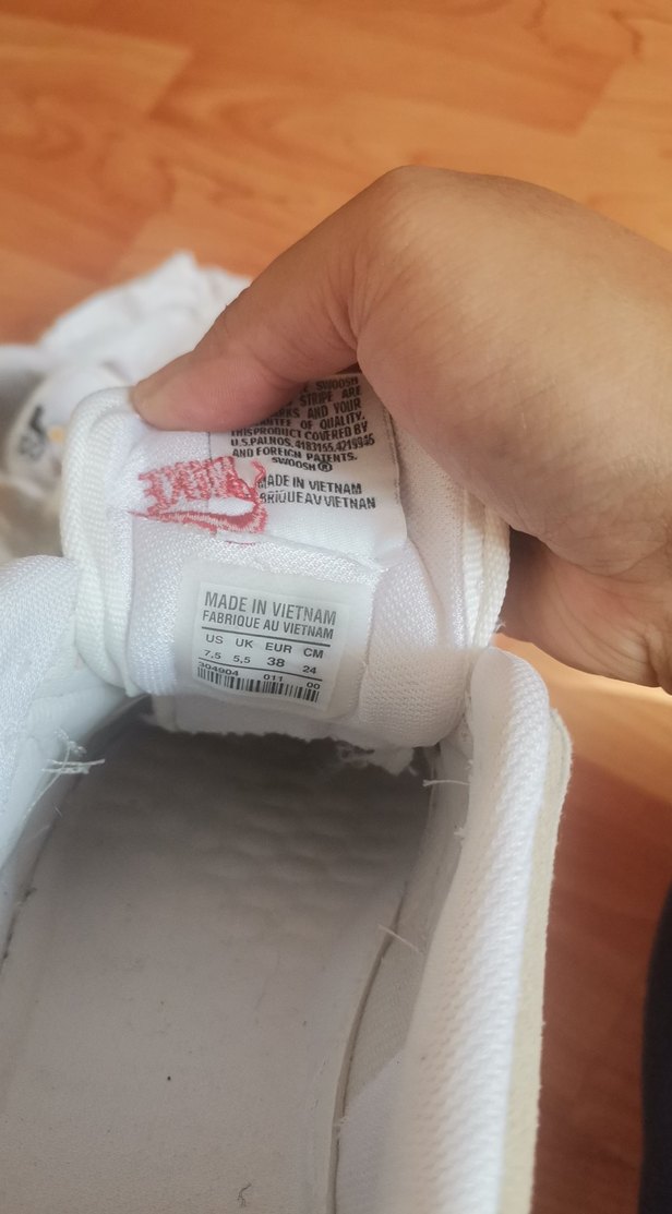 Beyaz Nike Spor Ayakkabı - Görsel 5