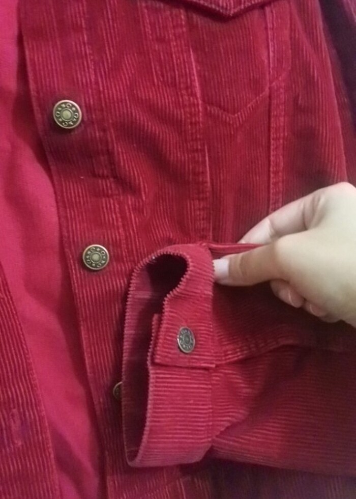 Kadife ceket - Görsel 4