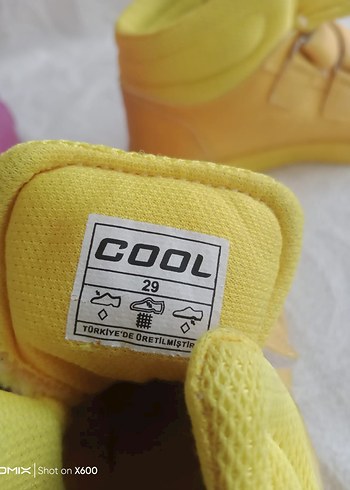 Renkli Kız Çocukları Botu Velcro - Görsel 3