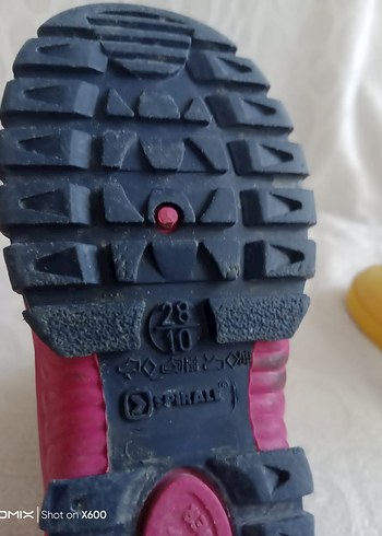 Renkli Kız Çocukları Botu Velcro - Görsel 8