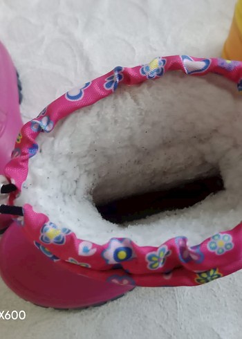 Renkli Kız Çocukları Botu Velcro - Görsel 9