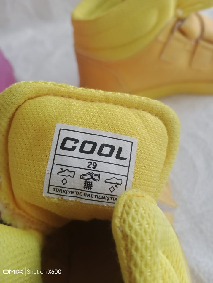 Renkli Kız Çocukları Botu Velcro - Görsel 3