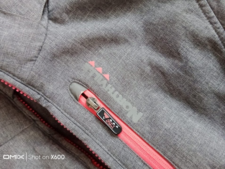 Gri Kapüşonlu Fermuarlı çocuk Ceket - Görsel 4