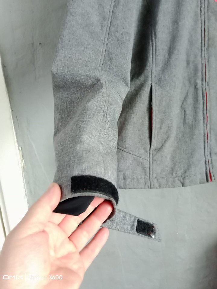 Gri Kapüşonlu Fermuarlı çocuk Ceket - Görsel 3