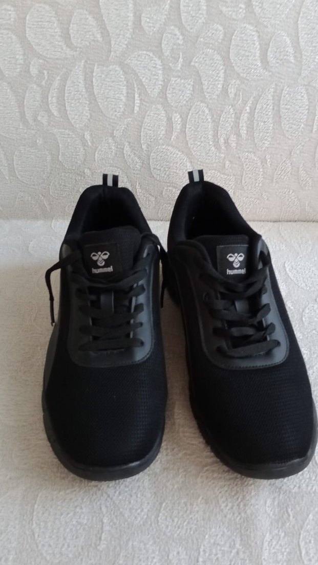 Siyah Hummel Erkek Spor Ayakkabı Velcro - Görsel 4