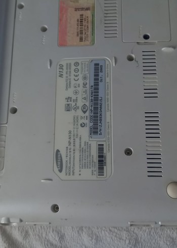 Beyaz Samsung Dizüstü Bilgisayar - Görsel 7