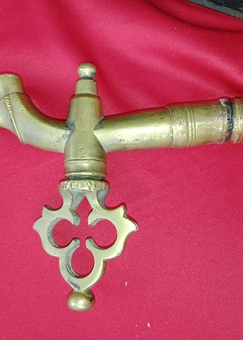 Antika pirinç Osmanlı Klasik Musluk - Görsel 2