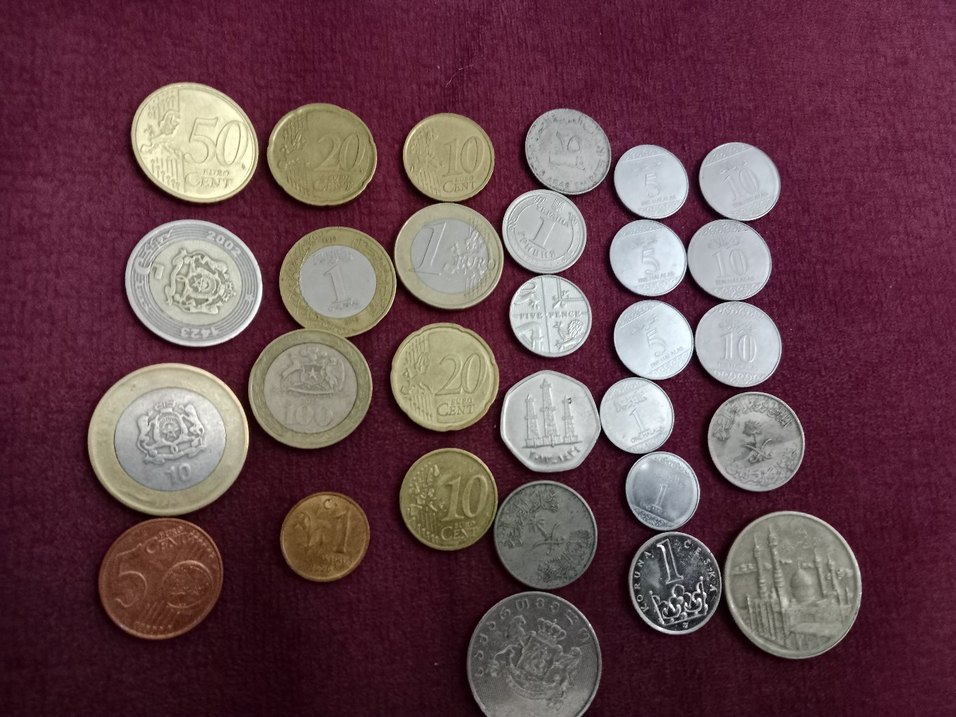 Altın ve Gri Renkli Madeni Paralar Koleksiyonu - Görsel 2