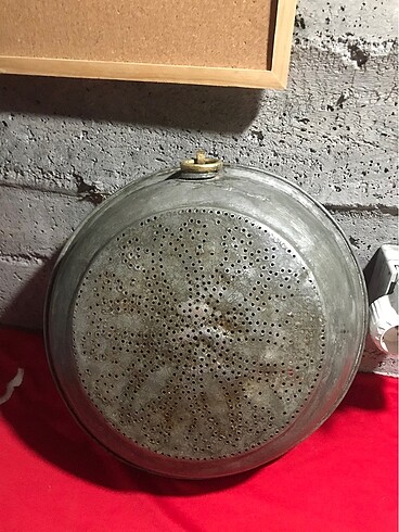 Diğer Antika bakır Osmanlı kevgir