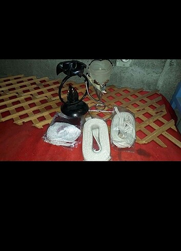 Gazlambasi ve madenci feneri ayrıca lokuz fitili gömleği 20 cm 