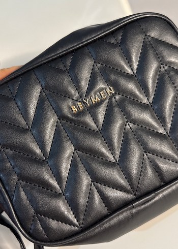 Beymen Siyah Deri çanta - Görsel 3