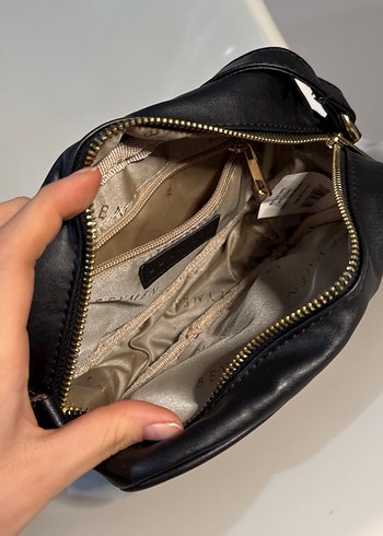 Beymen Siyah Deri çanta - Görsel 4