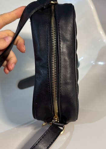 Beymen Siyah Deri çanta - Görsel 8