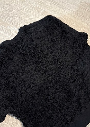 Çiçek Desenli Kadın Peluş Kazak - Görsel 4