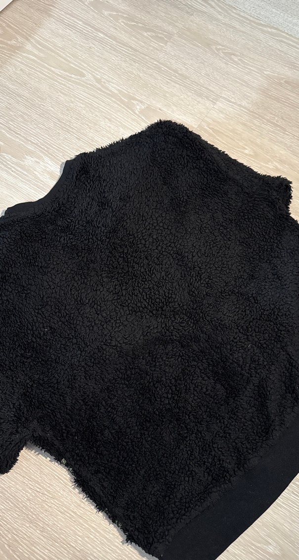 Çiçek Desenli Kadın Peluş Kazak - Görsel 4