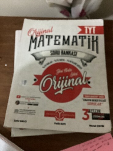 YKS TYT MATEMATİK SB SATIS ORİJİNAL 3d BİLGİSARMAL