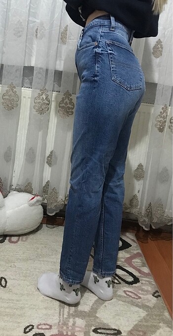 26 Beden mavi Renk Bayan Tommy hilfiger mom jean ????
