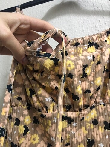 s Beden çeşitli Renk Elbise yırtmaçlı göğüs dekolteli
