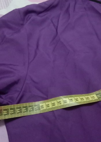 Mor Uzun Kollu Kadın haşema - Görsel 3