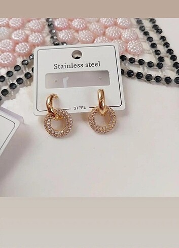 Accessorize Çelik kupe