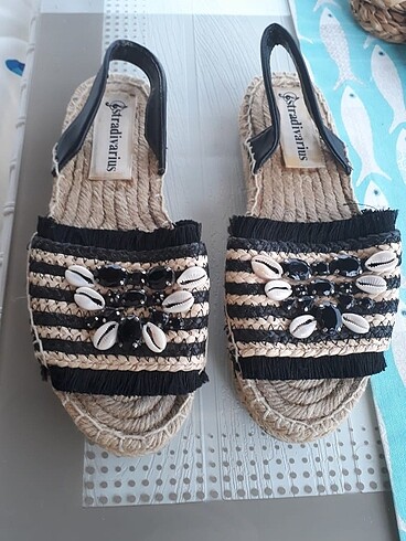 Stradivarius Jüt Sandalet.(Orjinal Ürün)