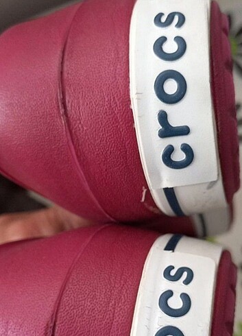39 Beden bordo Renk CROCS BABET Y.DISINDAN ALINMMISTIR