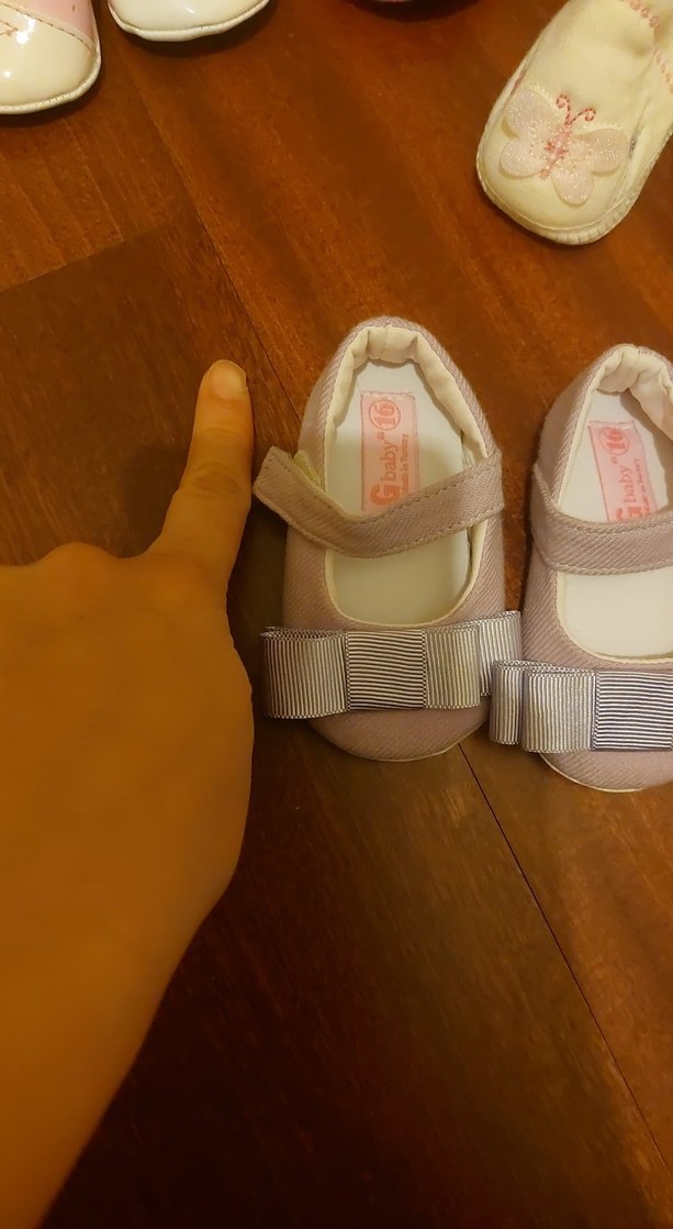 Kız Çocuk Bej Fiyonklu Babet Ayakkabı - Görsel 2