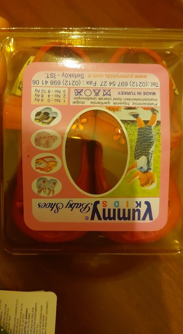 Kız Çocuk Kırmızı Nakışlı Babet - Görsel 3