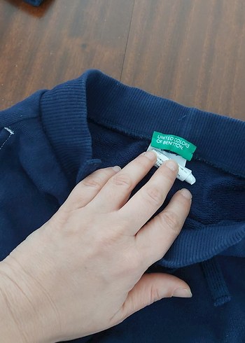 Erkek Çocuk Mavi Rahat Kesim Eşofman Altı - Görsel 2