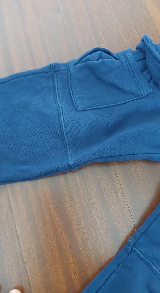 Erkek Çocuk Mavi Rahat Kesim Eşofman Altı - Görsel 5