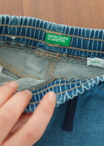 Erkek Çocuk Mavi Rahat Kesim Kot Pantolon - Görsel 3