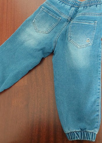 Erkek Çocuk Mavi Rahat Kesim Kot Pantolon - Görsel 6