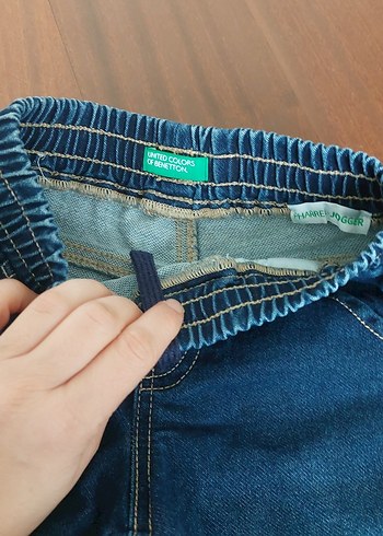 Erkek Çocuk Mavi Rahat Kesim Kot Pantolon - Görsel 2