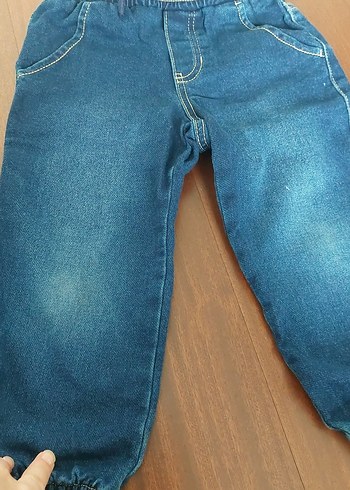 Erkek Çocuk Mavi Rahat Kesim Kot Pantolon - Görsel 3