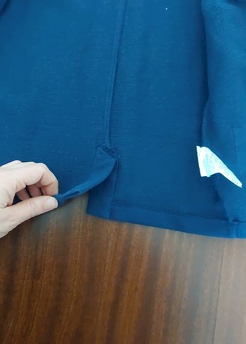 Lacivert Düğmeli Çocuk Takım Elbise - Görsel 8