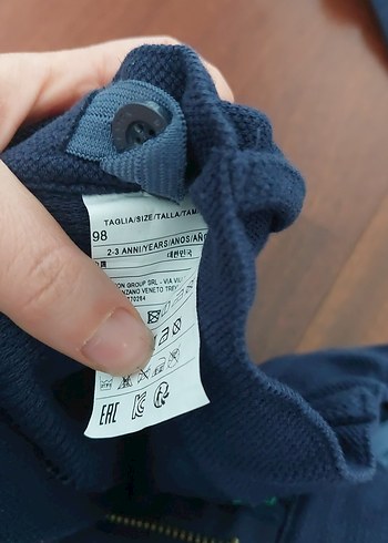 Lacivert Düğmeli Çocuk Takım Elbise - Görsel 4