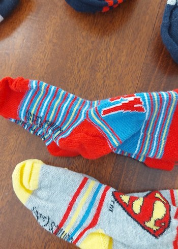 Çocuk Çok Renkli Çorap Seti - Görsel 6