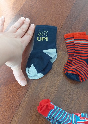 Çocuk Çok Renkli Çorap Seti - Görsel 8