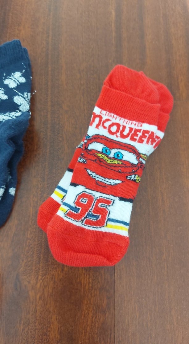 Çocuk Çok Renkli Çorap Seti - Görsel 2