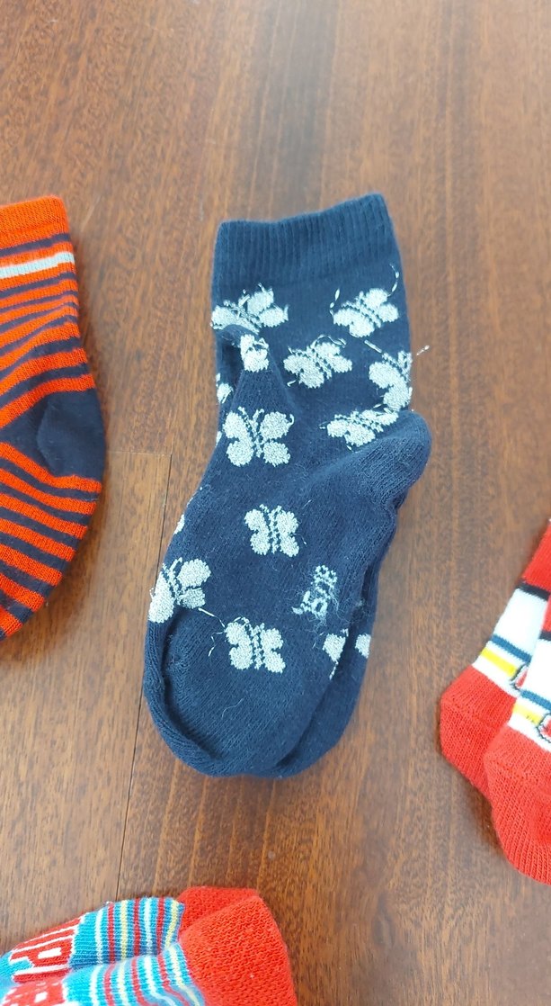 Çocuk Çok Renkli Çorap Seti - Görsel 3