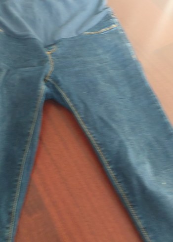 Koyu Mavi Hamile Denim Pantolon - Görsel 2