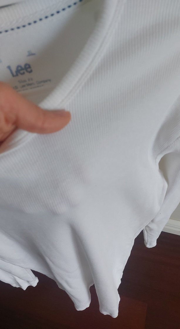 Beyaz Erkek Uzun Kollu Tişört - Görsel 5