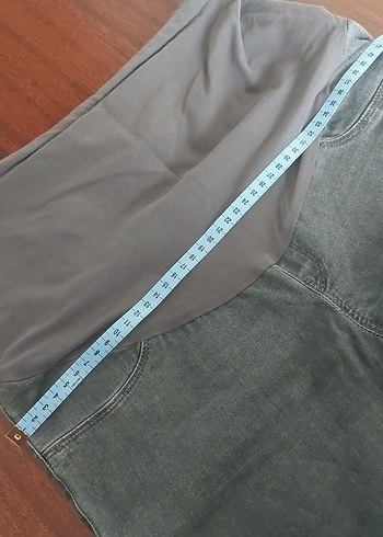 Gri Normal Boy Hamile Kot Pantolon - Görsel 3